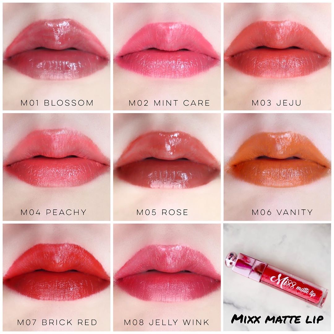 Mixx,Mixx Matte Lip,Mixx Matte Lip #M06 Vanity,ลิปเนื้อแมท,Mixx Matte Lipราคา,Mixx Matte Lipรีวิว