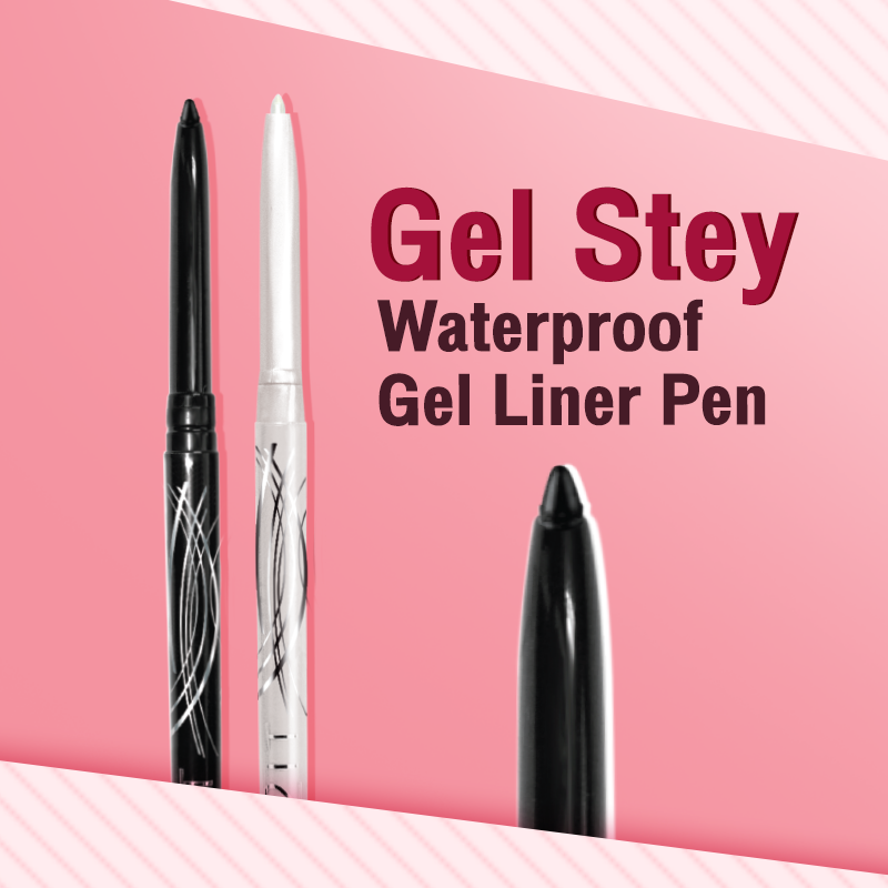 IN2IT Gel Stay Waterproof Gel Liner Pen #Very Black 0.35g อายไลเนอร์แบบออโต้ สามารถใช้เป็น inliner เพราะเนื้อนุ่ม ไม่เจ็บตา ที่สำคัญกันน้ำกันเหงื่อสุดๆ