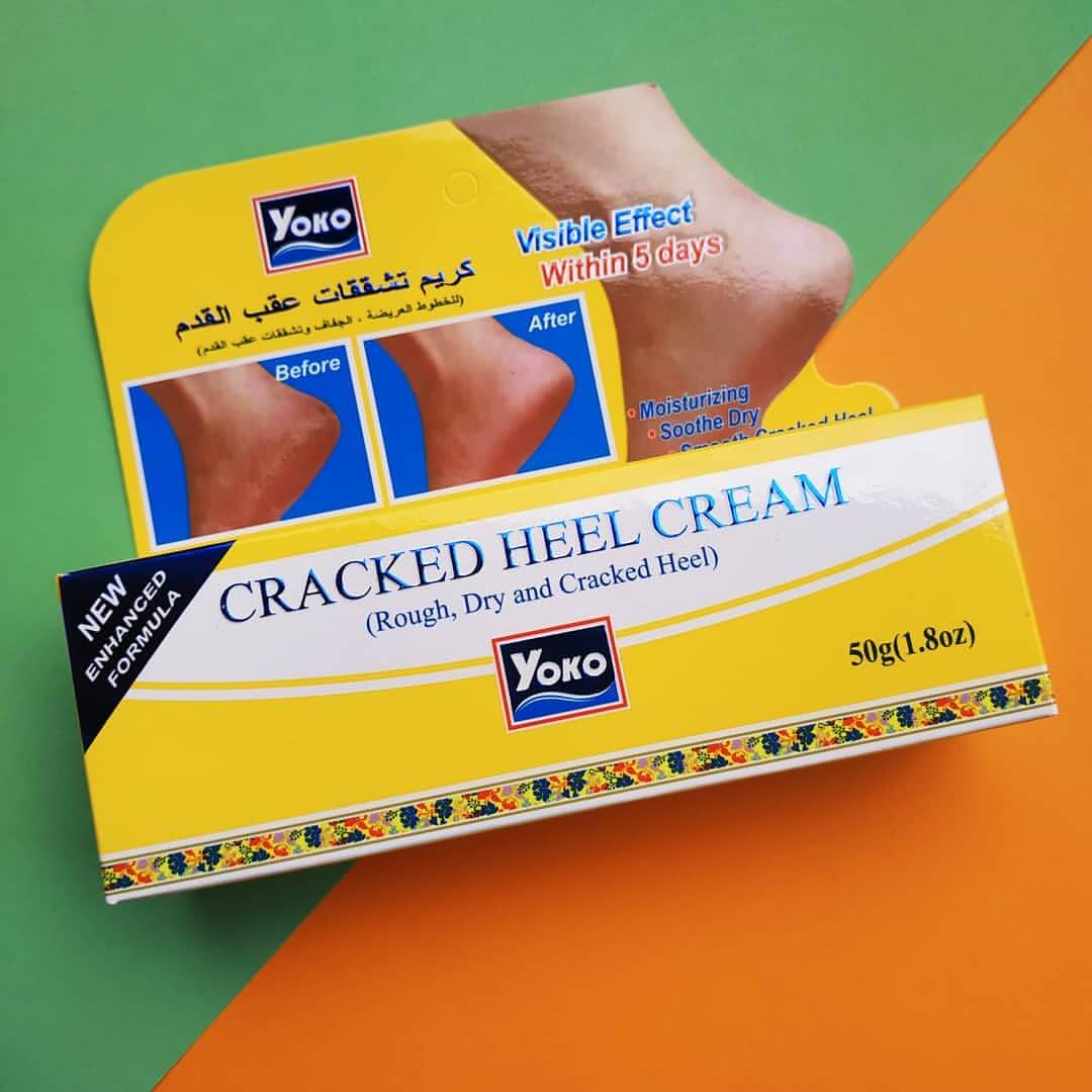 ํYoko Cracked Heel Cream,ครีมบำรุงผิวส้นเท้า,ครีมทาเท้าแตก,ครีมทาส้นเท้า,Yoko ครีมทาส้นเท้า,Yoko ดีไหม,Yoko ซื้อที่ไหน,Yoko ซื้อออนไลน์,