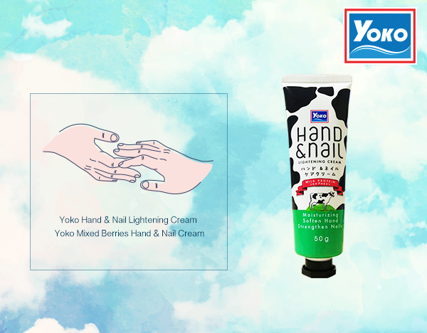 Yoko Hand & Nail Lightening Cream Milk.,Yoko , ครีมทามือ ,โยโกะ,Yoko ครีมทามือ รีวิว,Yoko Hand & Nail Lightening Cream Milk ราคา,Yoko Hand & Nail Lightening Cream Milkซื้อได้ที่