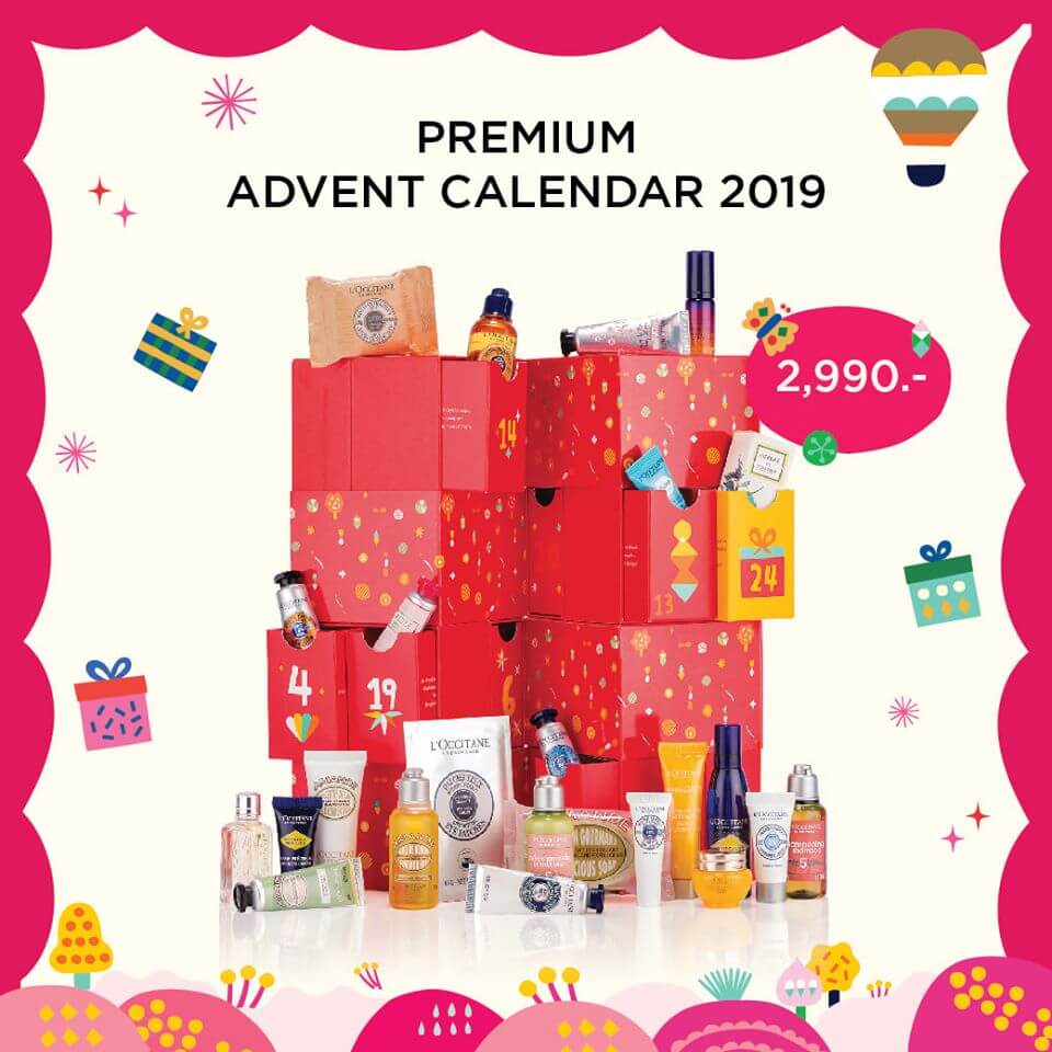 L'occitane Calendar Of Dream Premium Advent Calendar 2019 นับถอยหลังสู่วันคริสต์มาส พร้อมเปิดประตูทั้ง 24 บานไปพบกับความมหัศจรรย์ของธรรมชาติที่ส่งตรงถึงมือคุณจากโพรวองซ์