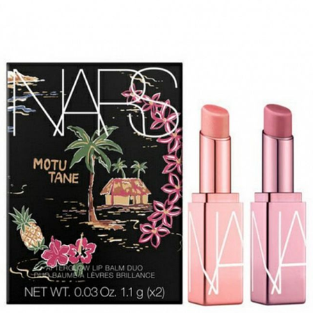 NARS, NARS Motu Tane Afterglow Mini Lip Balm Duo, NARS Motu Tane Afterglow Mini Lip Balm Duo รีวิว, NARS Motu Tane Afterglow Mini Lip Balm Duo ราคา, NARS Motu Tane Afterglow Mini Lip Balm Duo ของแท้, NARS Motu Tane Afterglow Mini Lip Balm Duo (Limited Edition 2019), NARS Motu Tane Afterglow Mini Lip Balm Duo (Limited Edition 2019) 1.1 g. x 2, NARS Motu Tane Afterglow Mini Lip Balm Duo (Limited Edition 2019) 1.1 g. x 2 เซ็ตลิปบาล์มไซส์มินิ