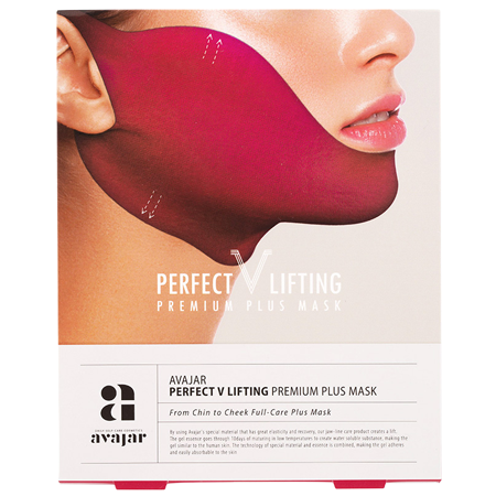 Avajar Perfect Lifting Premium Plus Mask 14g มาสก์ยกกระชับหน้าเรียวรุ่นใหม่ เก็บความกระชับได้ทั้งช่วงกรามไปถึงแก้ม ยอดขายดีที่สุดจากเกาหลี ให้หน้าได้รูปทรงที่สวยงามมากยิ่งขึ้น