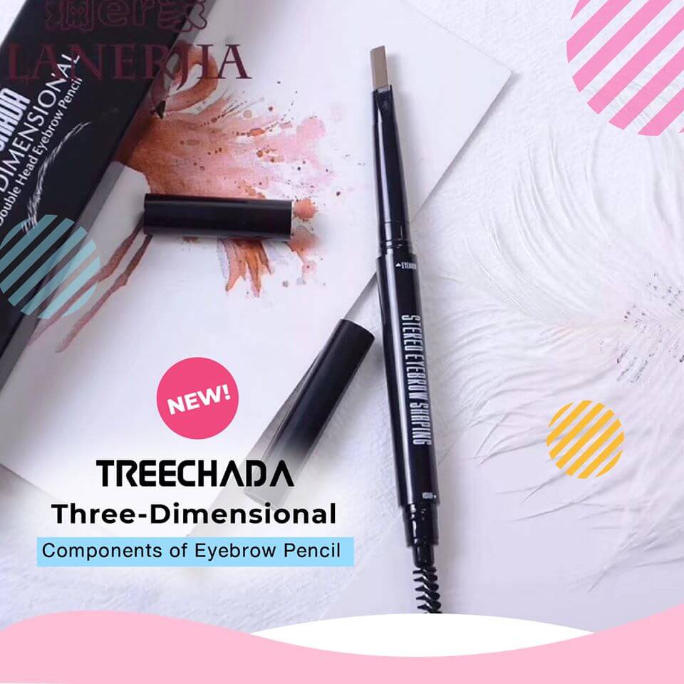 Treechada,Treechada Makeup,Treechada Components Of Eyebrow Pencil ,รีวิว Treechada Components Of Eyebrow Pencil ,Treechada Components Of Eyebrow Pencil  ราคา,ดินสอเขียนคิ้ว Treechada,Treechada มีขายที่ไหนบ้าง,