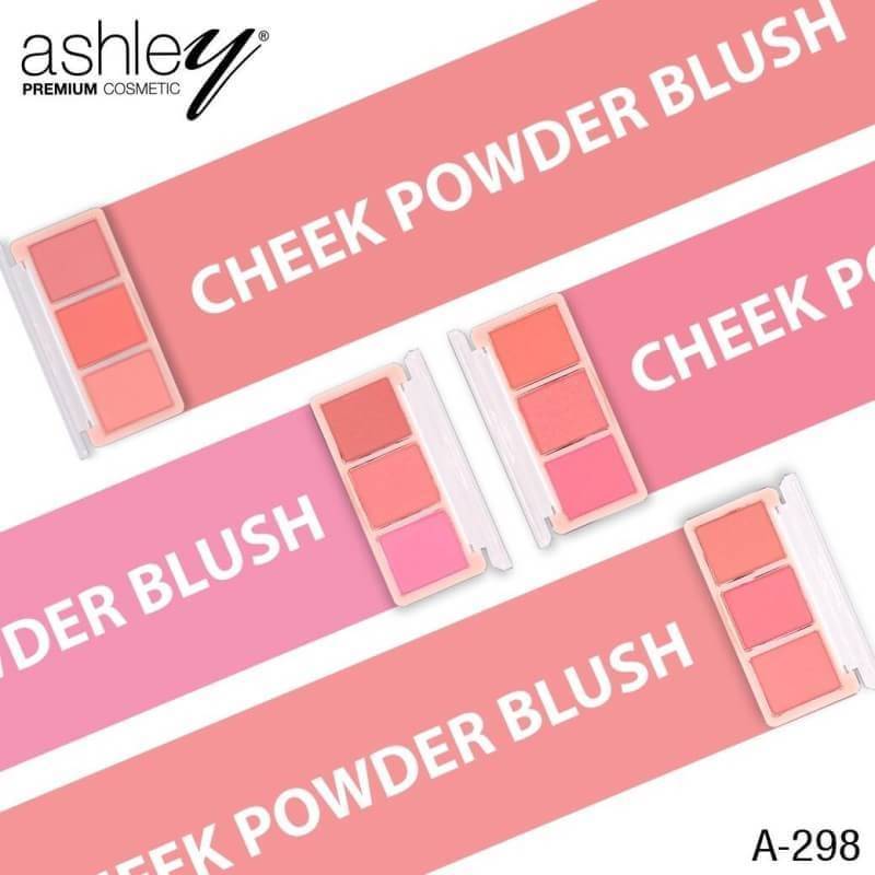 Ashley,Ashley Cheek Powder Blush,A298-01, A298,Ashley Cheek Powder Blush ราคา,Ashley Cheek Powder Blushรีวิว,Ashley Cheek Powder Blushซื้อที่