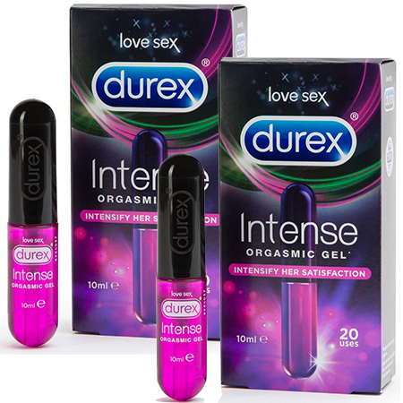 แพ็คคู่สุดคุ้ม!! Durex Intense Orgasmic Gel 10ml x 2 ออกแบบเพื่อผู้หญิงโดยเฉพาะ ที่ช่วยกระตุ้นเพิ่มความไวต่อสัมผัสบริเวณจุดซ่อนเร้น ให้คุณพบกับประสบการณ์ที่คุณปรารถนา