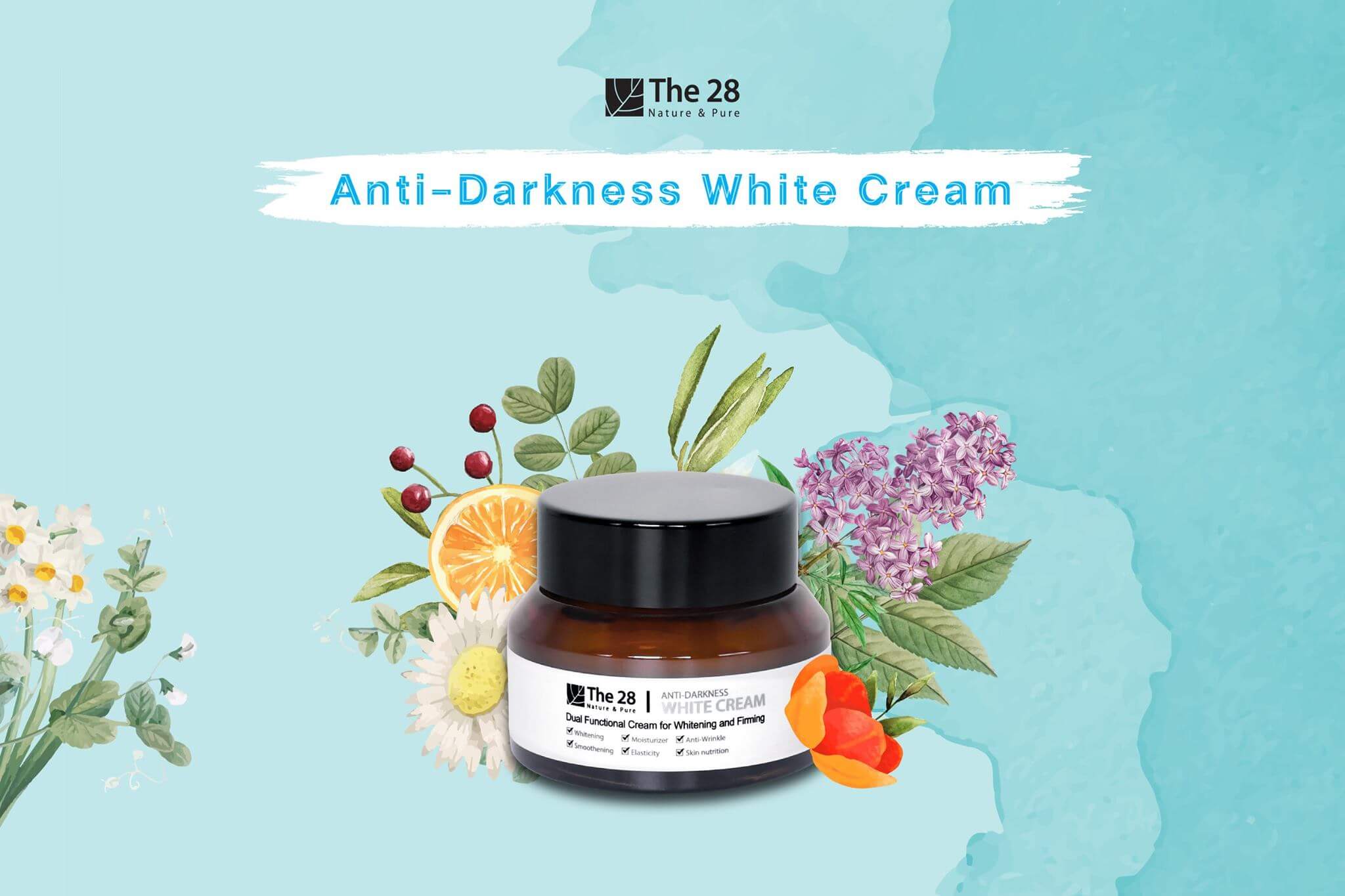 The 28 , Anti-Darkness White Cream , The 28 Anti-Darkness White Cream ,  ครีมบำรุงผิว The 28 , The 28 White Cream