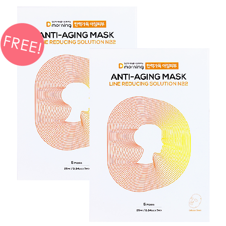Dmorning Anti - Aging Mask 25ml 1 กล่อง 5 แผ่น 