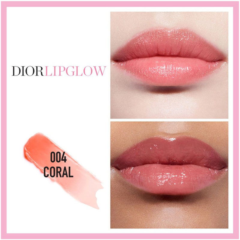 Dior Addict Lip Glow Backstage Pros Color Reviver Duo #001 Pink + #004 Coral 