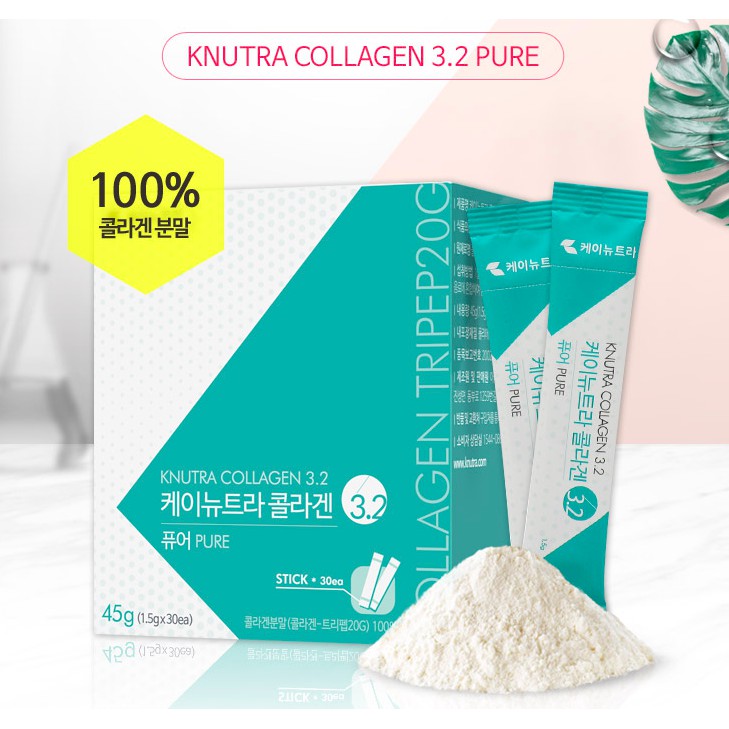 Knutra , Knutra Collagen , Knutra Collagen 3.2 Pure , ช่วยปรับผิวขาวใส , ปรับผิวขาวใส , ผิวหน้าเนียนละเอียด ,สิว ,  รอยดำรอยแดงสิว
