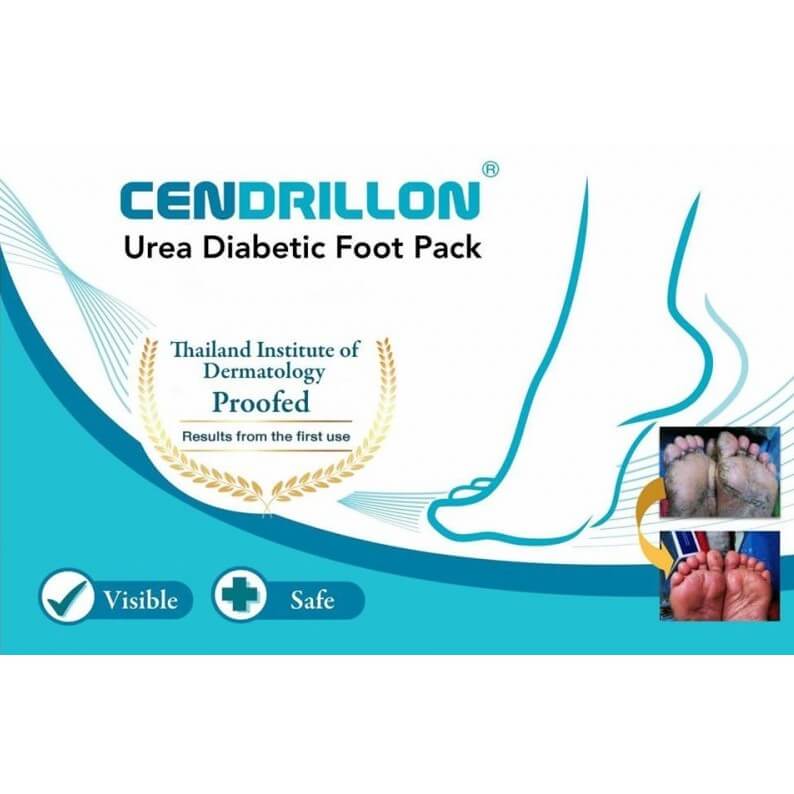 Skin Intelligence , Cendrillon , Urea Exfoliating Foot Pack , ถุงเท้ายูเรีย , ส้นเท้าแตก , ลดการติดเชื้อ , Cendrillon ถุงเท้ายูเรีย 