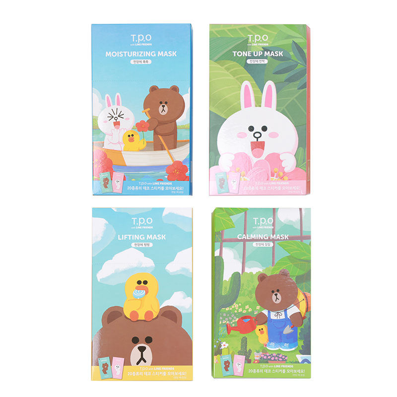 T.P.O, T.P.O LINE FRIENDS TONE UP MASK, T.P.O Mask, T.P.O รีวิว, T.P.O หาซื้อได้ที่ไหน, T.P.O มาสก์
