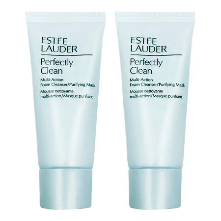 ESTEE LAUDER Perfectly Clean Multi-Action Foam Cleanser/Purifying Mask 30 ml