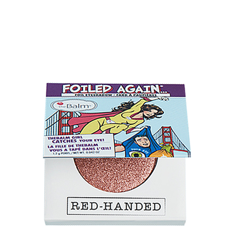 The Balm Foiled again foil  Eyeshadows mini #Red Handed 1.3g อายแชโดว์ไซส์มินิ ที่ได้แรงบันดาลใจจากชาชนิดต่างๆ มาพร้อมกับเฉดสีโทนอุ่นที่สร้างสรรค์ลุคได้อย่างหลากหลาย