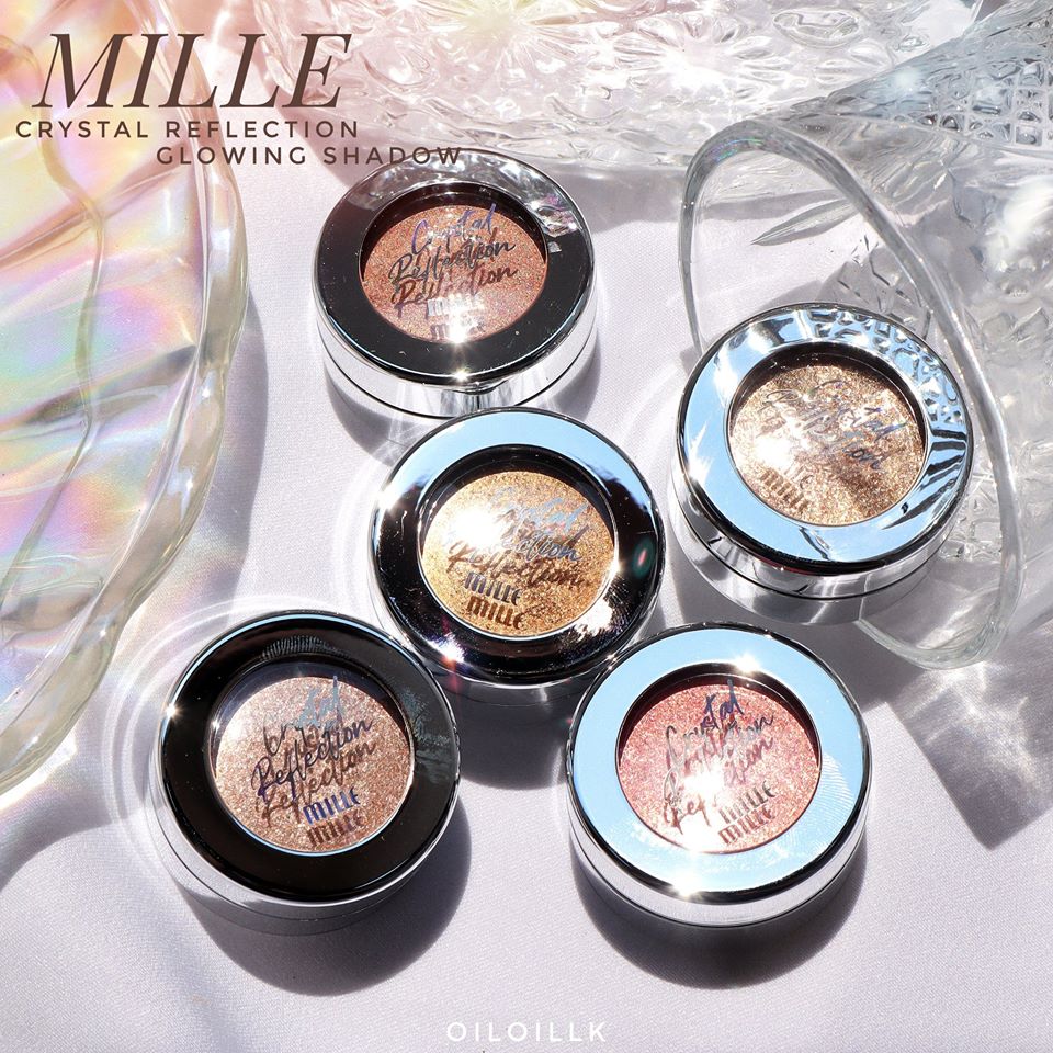 Mille, Mille รีวิว, Mille ราคา, Mille Crystal Reflection Glowing Shadow, Mille Crystal Reflection Glowing Shadow รีวิว, Mille Crystal Reflection Glowing Shadow ราคา, Crystal Reflection Glowing Shadow, Mille Crystal Reflection Glowing Shadow 1.7g, Mille Crystal Reflection Glowing Shadow #05 Red Blaze, คริสตัลชาโดว์, อายแชโดว์, อายแชโดว์ คือ, วิธีทาอายแชโดว์ เกาหลี
