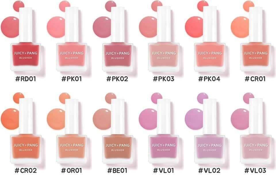 A'PIEU, A'PIEU รีวิว, A'PIEU ราคา, A'PIEU Juicy Pang Water Blusher, A'PIEU Juicy Pang Water Blusher รีวิว, A'PIEU Juicy Pang Water Blusher ราคา, Juicy Pang Water Blusher, A'PIEU Juicy-Pang Water Blusher 9g, A'PIEU Juicy-Pang Water Blusher #PK01, A'PIEU Juicy-Pang Water Blusher #PK01 9g, บลัชออน, บลัชออนสูตรน้ำ