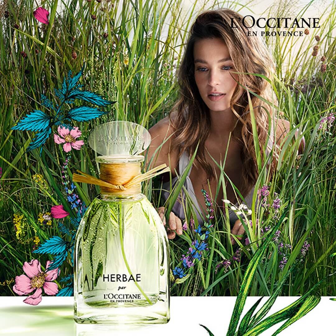 L'occitane Herbae Par Eau De Parfum 5 ml กลิ่นหอมหญ้าป่า และไม้หนามหลากชนิด ที่นำพากลิ่นหอมอันแสนงดงามและสดชื่น