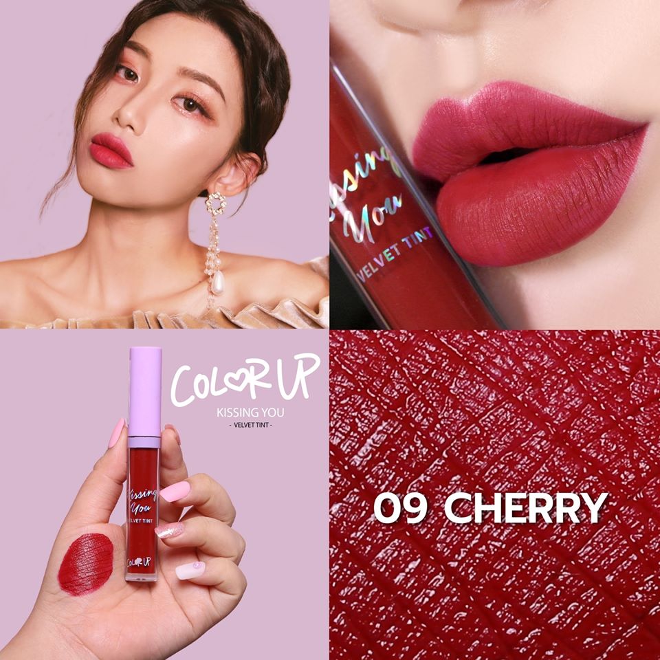 Color Up Kissing You Velvet Tint #09 Cherry