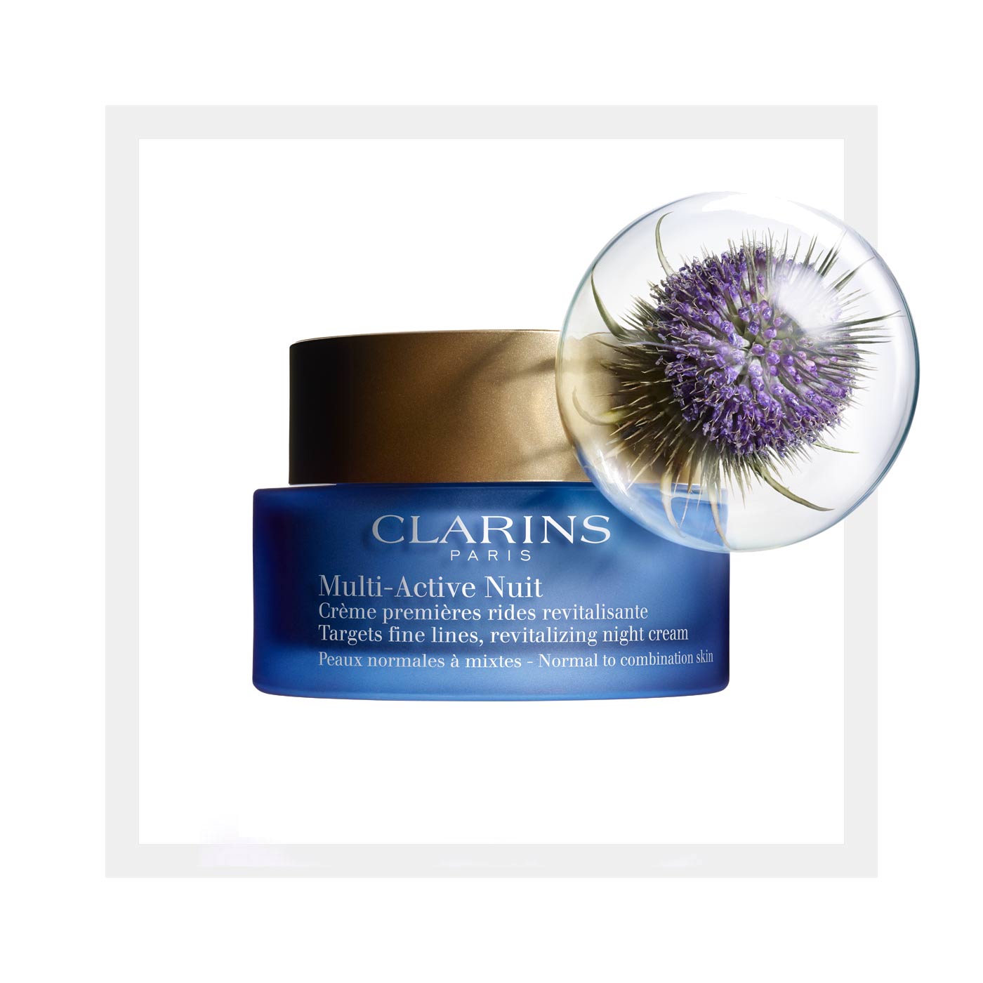 CLARINS Multi-Active Nuit Targets Fine Lines Revitalizing Night Cream 50ml