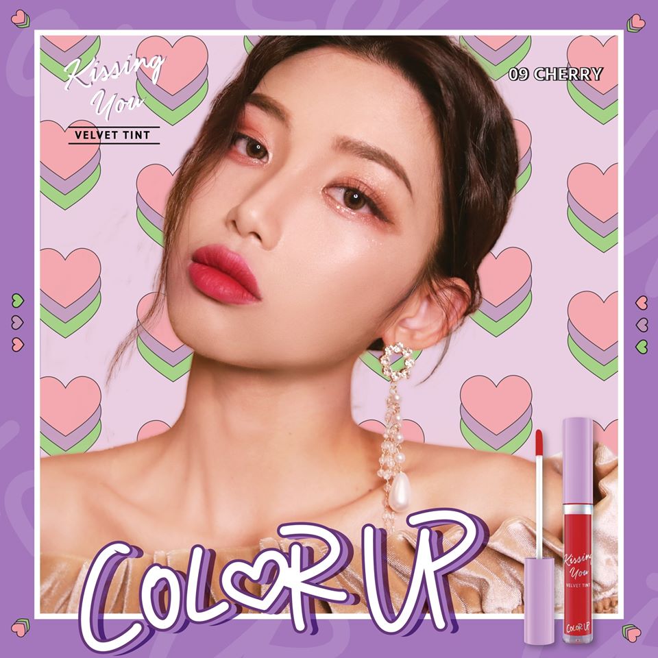 Color Up Kissing You Velvet Tint #09 Cherry