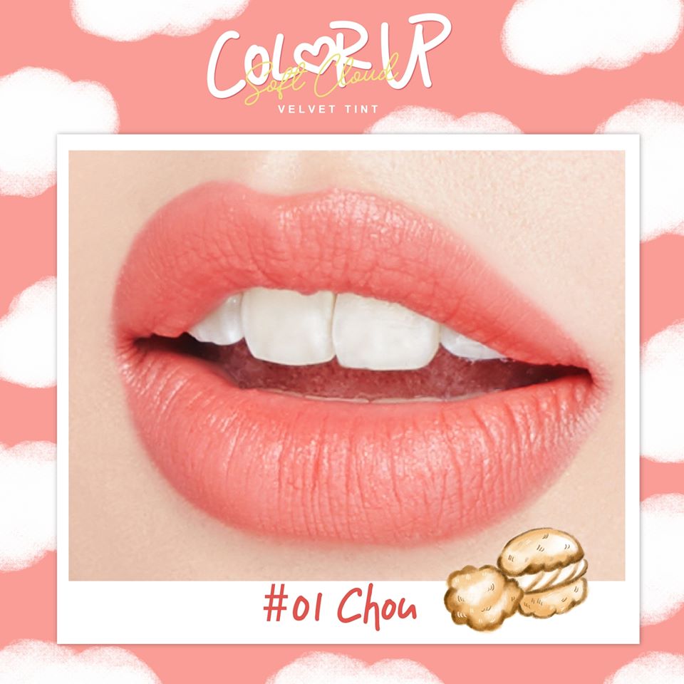 Color Up Soft Cloud Velvet Tint #01 Chou