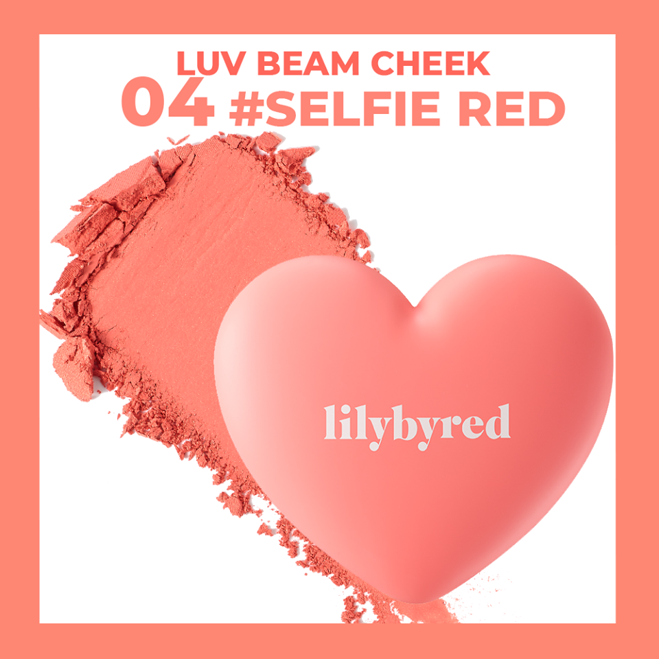 LilyByRed Luv Beam Cheek  #04 Selfie Red 