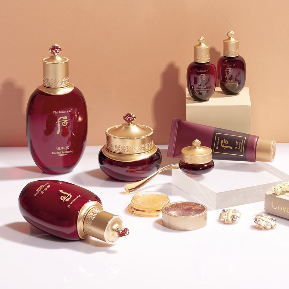 History Of Whoo, History Of Whoo, History Of Whoo รีวิว, History Of Whoo ราคา, History Of Whoo Special Gift Set 4 Items, The History of Whoo Bichup Ja Saeng Essence 8ml, The History of Whoo Jinyulhyang Essential Revitalizing Balancer 20ml, The History of Whoo Jinyulhyang Essential Revitalizing Lotion 20ml, The History of Whoo Jinyulhyang Intensive Revitalizing Cream 4ml