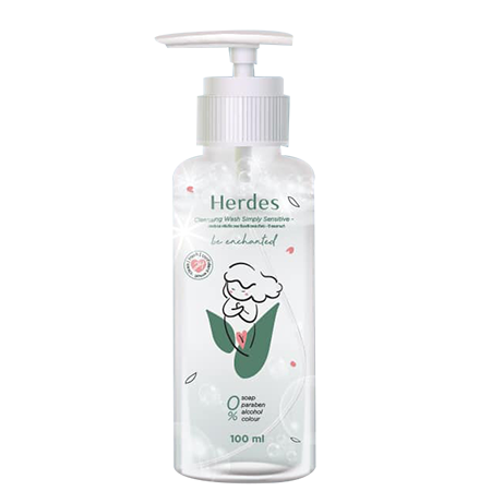 Herdes Cleansing Wash Simply Sensitive Be Enchanted