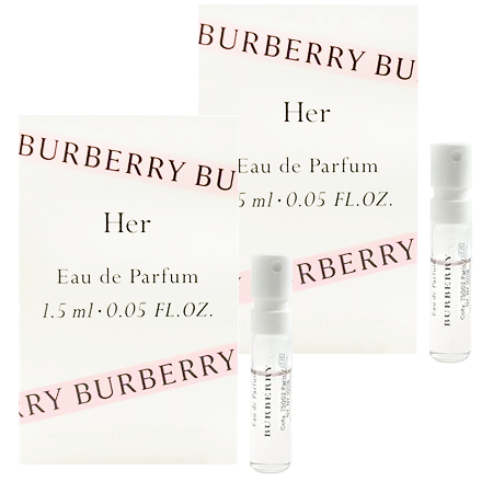 แพ็คคู่ Burberry Her Eau de Parfum 1.5ml 