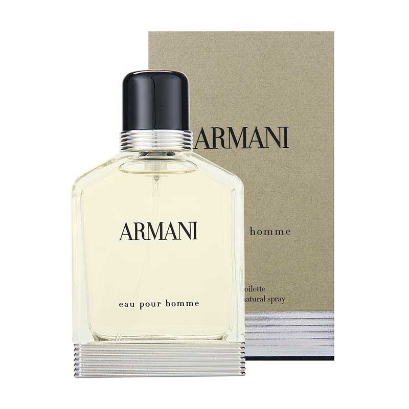 Giorgio Armani Eau Pour Homme EDT 100ml กลิ่นหอมคลาสสิค ด้วยแนวกลิ่นของพืชตระกูลซิตรัสหลากหลายชนิด ของชายหนุ่มที่มีบุคลิกดี เท่และสง่า เรียบง่ายแต่ไม่ทิ้งความหรูหรา