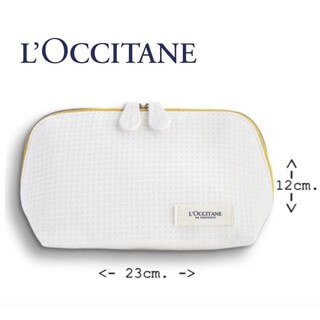 กระเป๋าผ้าใส่เครื่องสำอางจาก L'Occitane