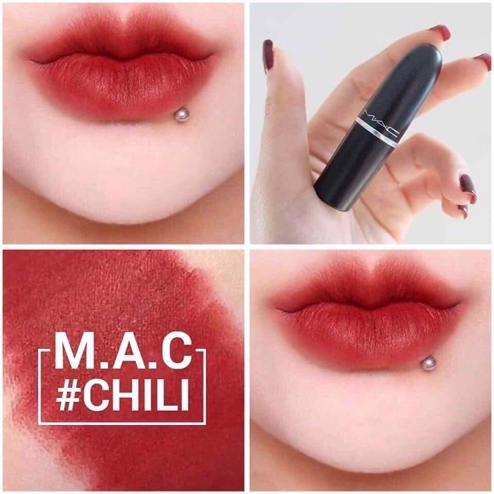 MAC Matte Mini Lipstick #Chili