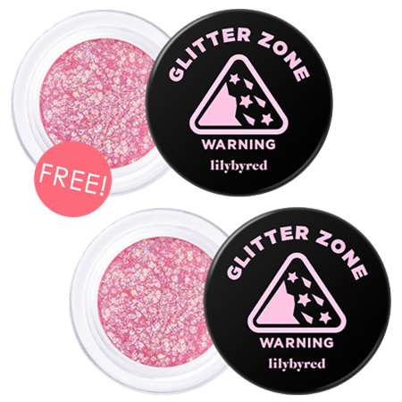 LilyByRed ซื้อ 1 ชิ้น ฟรี 1 ชิ้น!! Glitter crash zone #10 Candy Pink 3g กลิสเตอร์แบบครีมในตลับน่ารัก เกล็ดชัดใหญ่ เนื้อนุ่ม เกลี่ยง่าย ทำให้เห็นสีชัดเจนเมื่อทาลงบนดวงตา