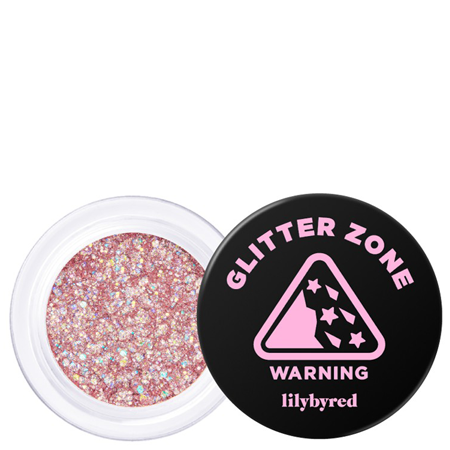 LilyByRed Glitter crash zone #08 PINK OPAL 3g กลิสเตอร์แบบครีมในตลับน่ารัก เกล็ดชัดใหญ่ เนื้อนุ่ม เกลี่ยง่าย ทำให้เห็นสีชัดเจนเมื่อทาลงบนดวงตา