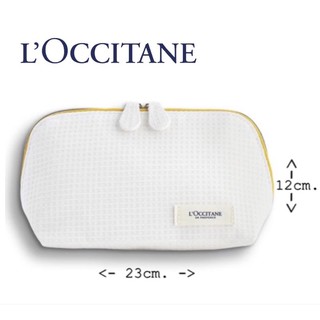 L'Occitane IMM Divine Sept Pouch 2020 1 pc.  หากมองข้างนอกนั้้นแทบมองไม่ออกเลยว่ากระเป๋าใบนี้ทำจากพลาสติกที่รีไซเคิล ลดโลกร้อนและยังสวยงามอย่างน่าเหลือเชื่อ!