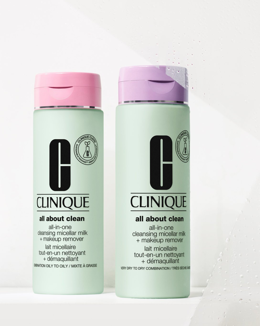 CLINIQUE,All About Clean All-In-One Cleansing Micellar Milk + Makeup Remover ,All About Clean All-In-One Cleansing Micellar Milk + Makeup Remover (Skin Types 3 & 4) 200 ml ,เคลนเซอร์,เคลนเซอร์ น้ำนม,