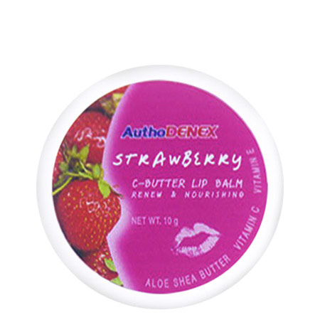 AuthoDENEX, AuthoDENEX Strawberry C Butter Lip Balm, Strawberry C Butter Lip Balm, AuthoDENEX Strawberry C Butter Lip Balm รีวิว, AuthoDENEX Strawberry C Butter Lip Balm 8g, ลิปบาล์ม
