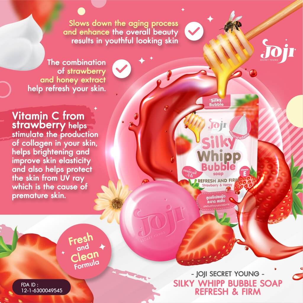 JOJI SECRET YOUNG Silky Whipp Bubble Soap #Refresh&Firm 