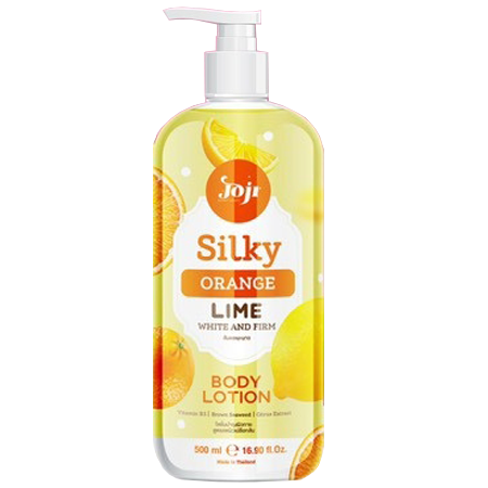 JOJI SECRET YOUNG Silky Orange Lime White and Firm Body Lotion 500g