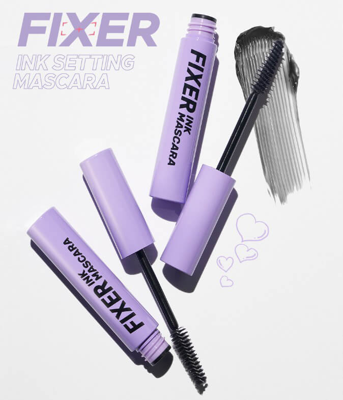 Peripera Ink Setting Mascara Fixer 6 g  มาสคาร่าสีใส สูตรInk ล็อคขนตาให้งอนเด้ง ไม่เลอะเลือนทั้งวัน 
