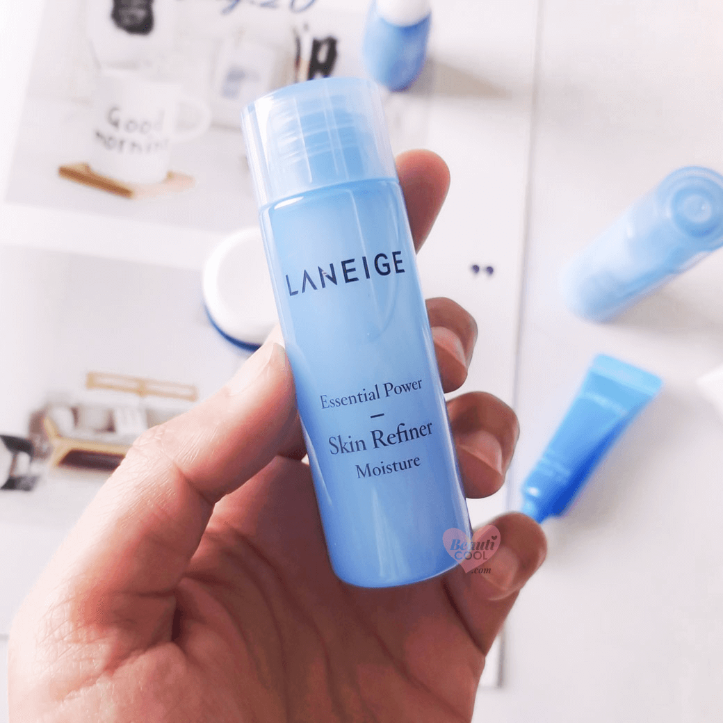 Laneige Essential Power Skin Refiner 25 ml. เช็ดสิ่งสกปรกตกค้าง เติมความชุ่มชื่น พร้อมผลัดเซลล์ผิว คืความกระจ่างใส เรียบเนียน ให้ผิวอย่างแท้จริง