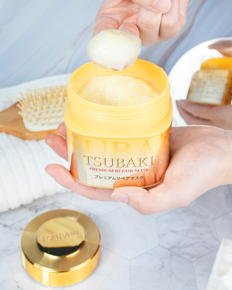 Tsubaki,Tsubaki Premium Repair Mask ,Tsubaki Premium Repair Mask  รีวิว,Tsubaki Premium Repair Mask  ราคา,มาสก์บำรุงเส้นผม,