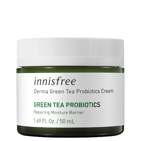 Innisfree Derma Formula Green Tea Probiotics Cream 50ml (New Package) 
