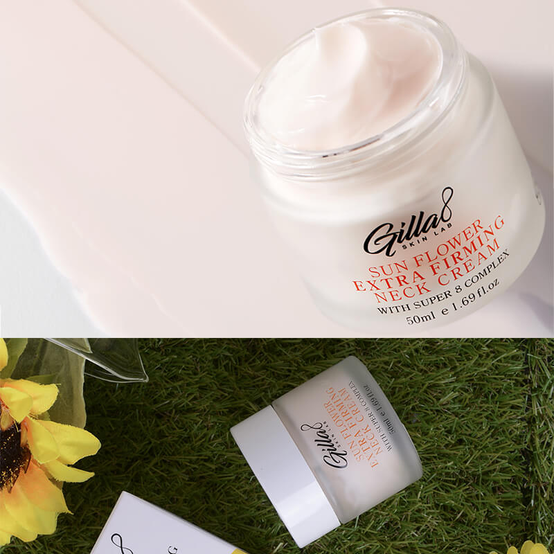  Gilla8 Sun Flower Extra Firming Neck Cream 50ml 