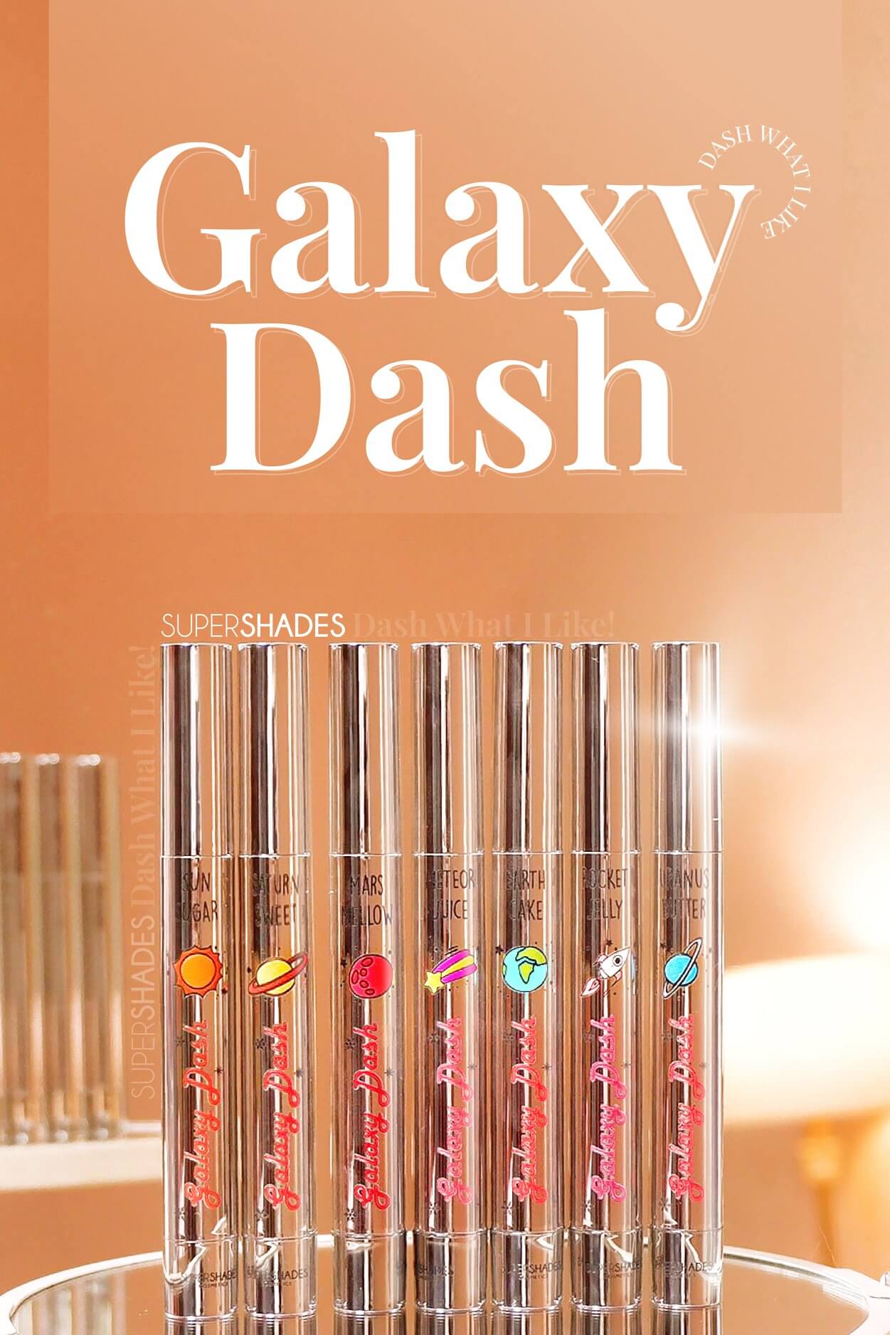 Supershades, Galaxy Dash,Supershades Galaxy Dash,ลิปวอเตอร์ทินท์ ,ลิปทินท์,Galaxy Collection