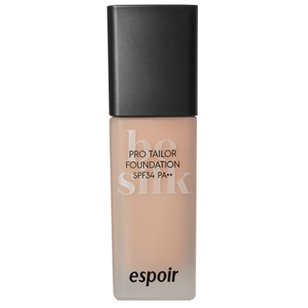 espoir pro tailor foundation be silk