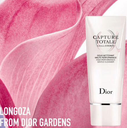 Dior Capture Totale Cell Energy High Performance Gentle Cleanser โฟมล้างหน้าทำความสะอาดอย่างล้ำลึกเพื่อผิวที่ดูเปล่งปลั่งและกระจ่างใส 