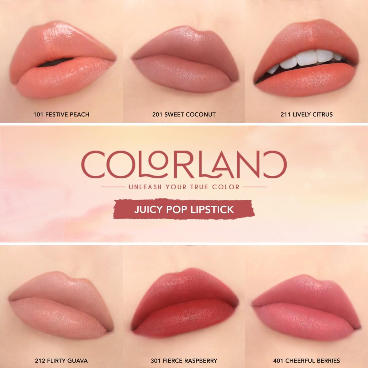  Y.O.U Colorland Juicy Pop Lipstick 