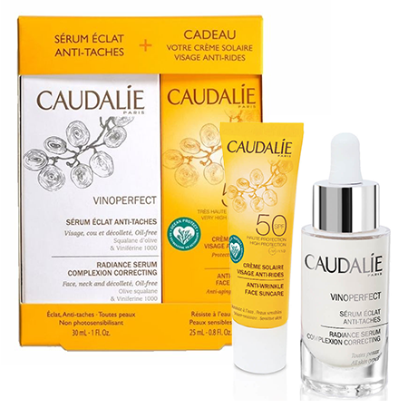 Caudalie Vinoperfect Set Serum Radiance 30ml + Sunscreen 25ml