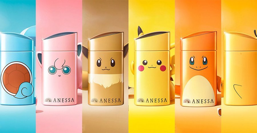 การร่วมงานกันระหว่าง ANESSA × Pokemon กับคอลเลคชั่นโปเกม่อน ลวดลายสุดน่ารักคาแลคเตอร์ตัวละครที่คุณชอบ